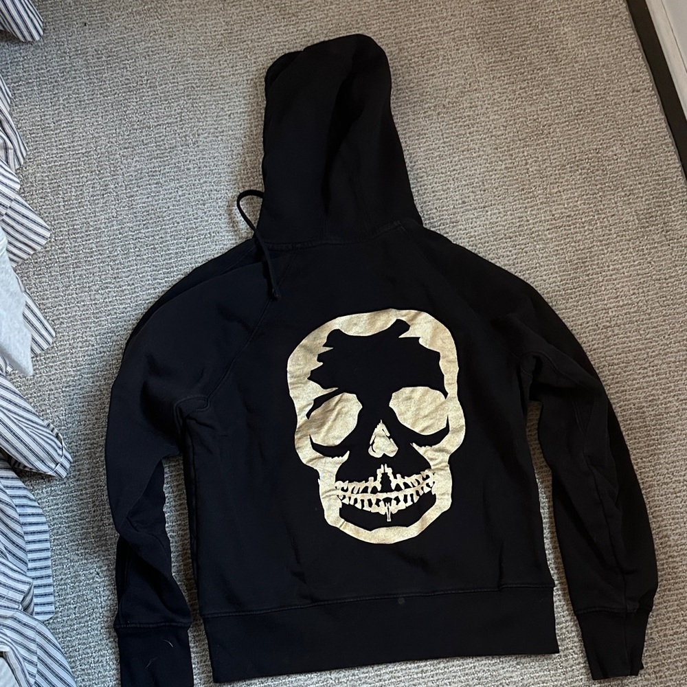 Zadig & Voltaire Black skull hoodie